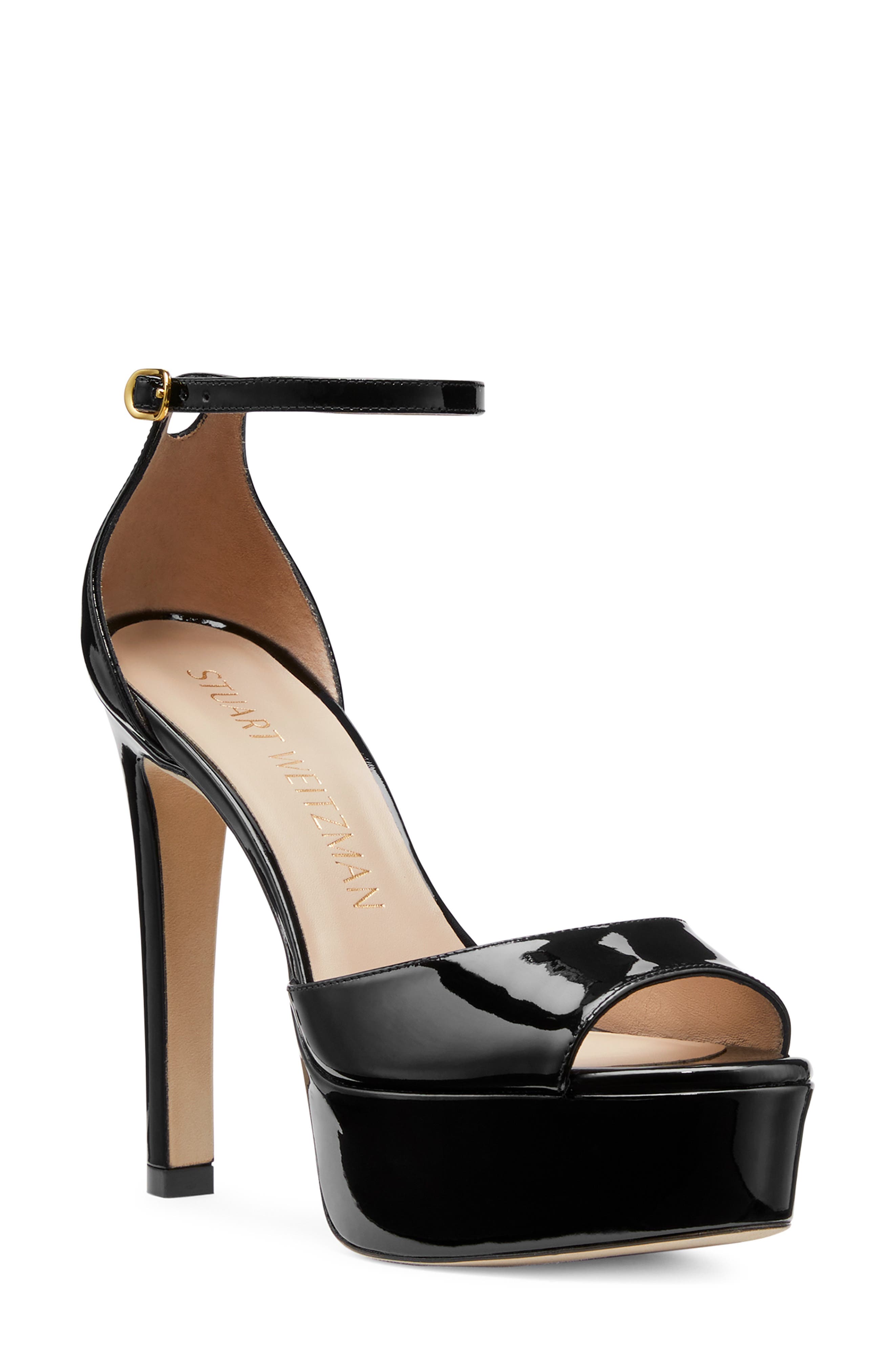 Stuart Weitzman Disco Platform Sandal, Main, color, 