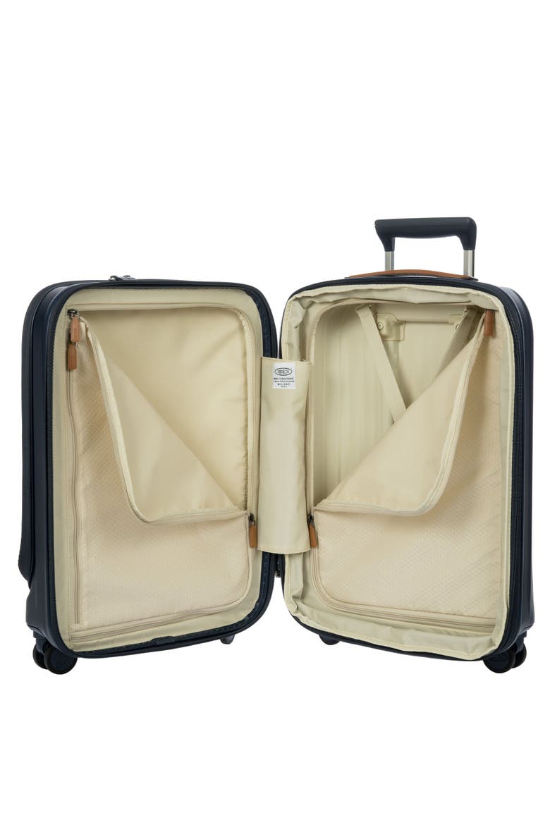 Taormina Front Pocket 21" Carry On Spinner & X Travel Nomad Backpack 2 Piece Luggage Set, Alternate, color, Navy