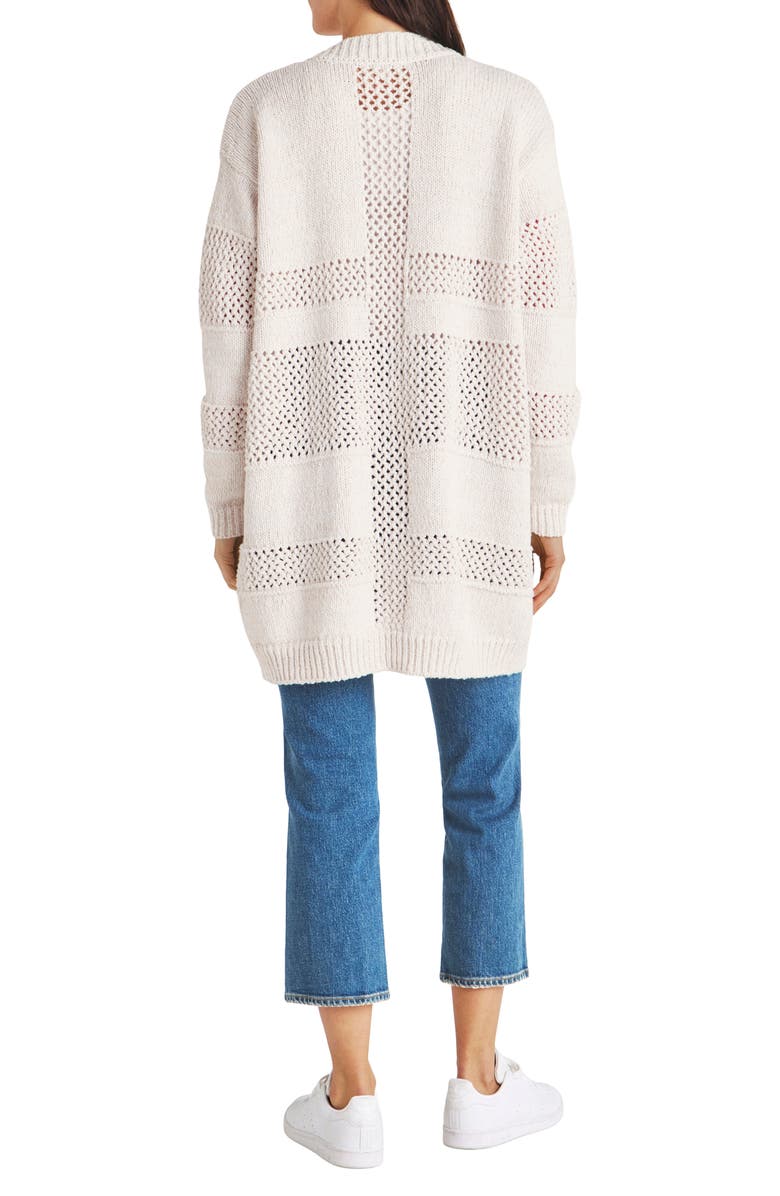 Splendid Rina Long Open Front Cardigan, Alternate, color, 