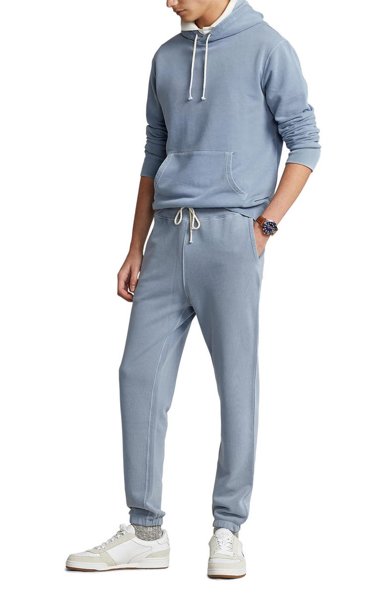 Polo Ralph Lauren Organic Vegetable Dyed Cotton Joggers, Alternate, color, Navy