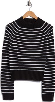French Connection Isabella Cotton Mock Neck Sweater