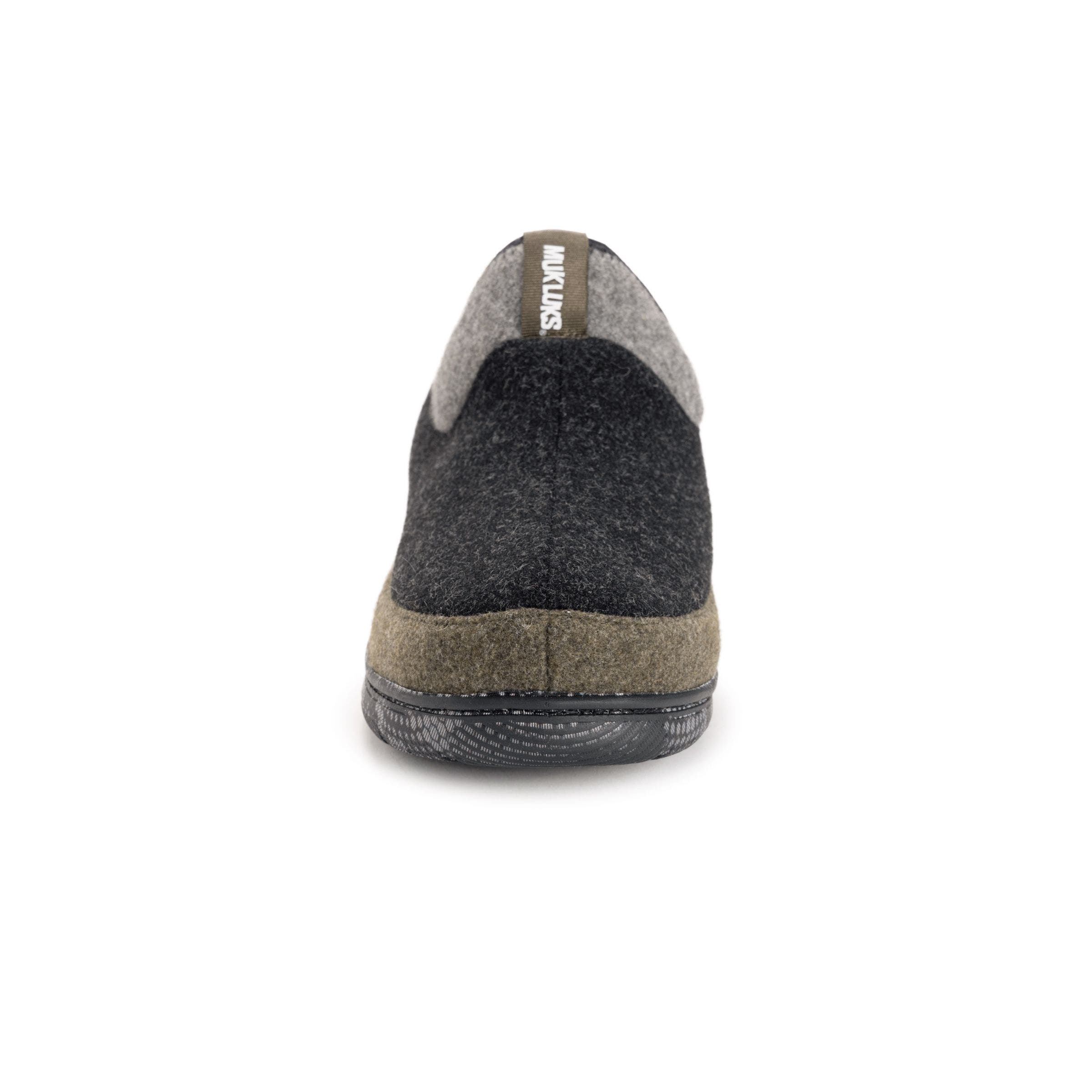 MUK LUKS Bennett Full Foot Slip on Slipper, Alternate, color, Black