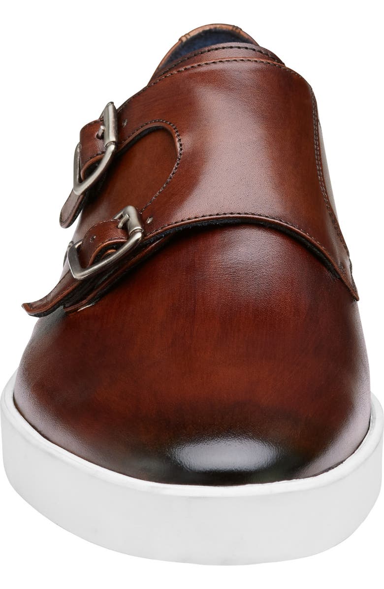 JOHNSTON & MURPHY COLLECTION Bolivar Monk Strap Shoe, Alternate, color,