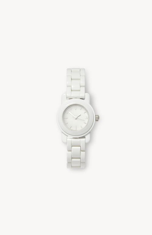 MACHETE Mini Mono Watch in White 