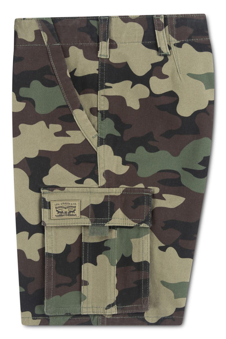 Kids' Cargo Shorts, Alternate, color, CYPRESS CAMO