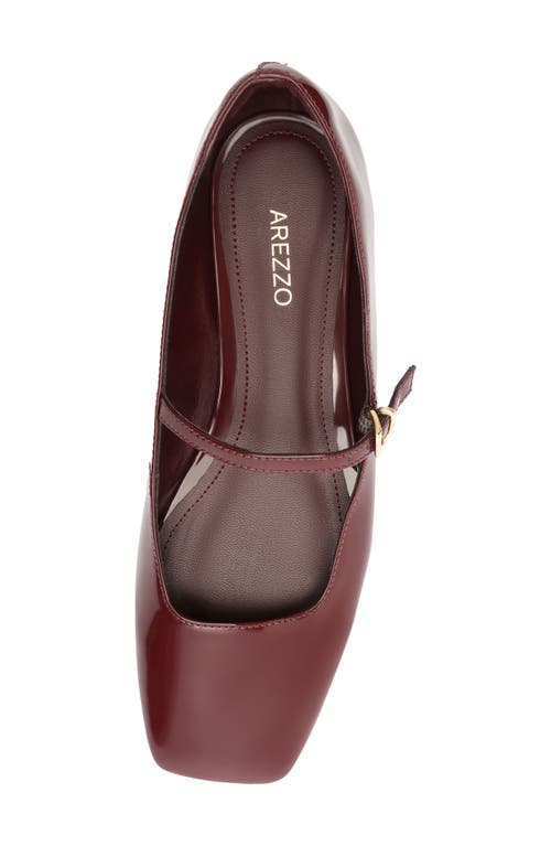 Arezzo Tori Ballet Flat In Multi