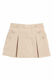 Nautica Kids' Button Poplin Skort