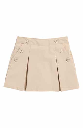 Nautica Kids' Button Poplin Skort