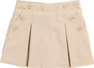 Nautica Kids' Button Poplin Skort