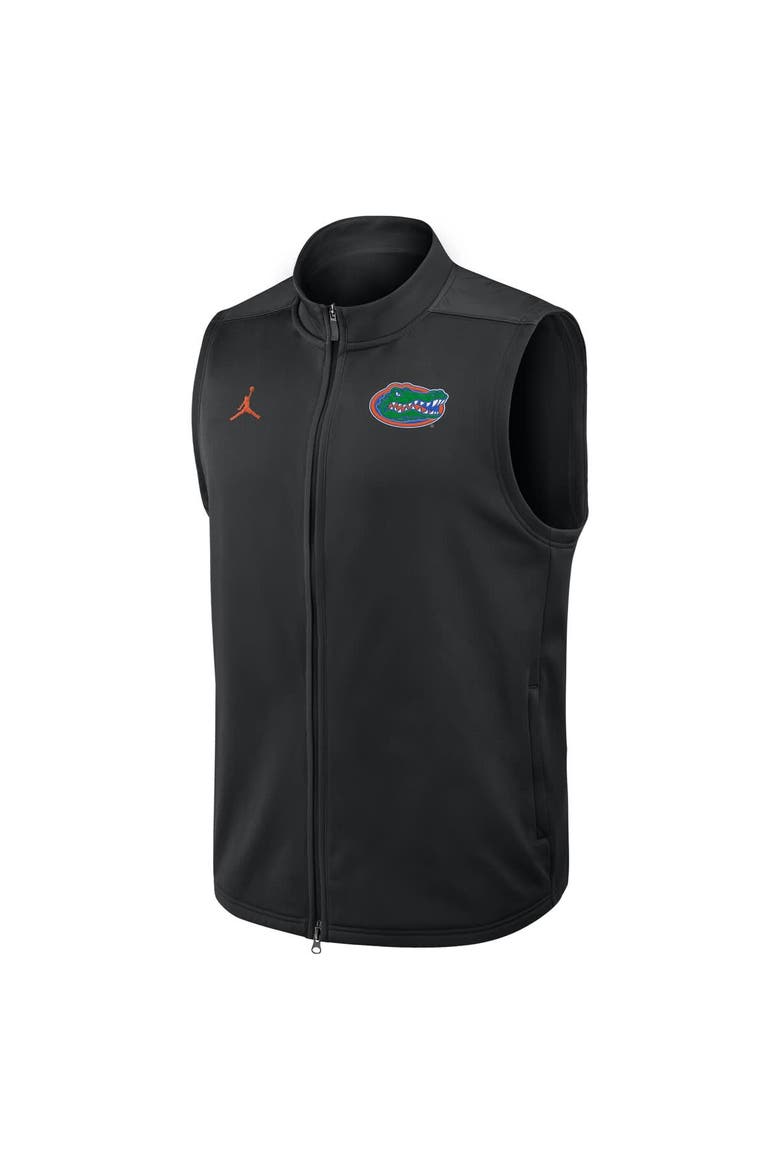 Men's Jordan Brand Black Florida Gators Primetime Victory Performance Full-Zip Vest, Alternate, color, Black