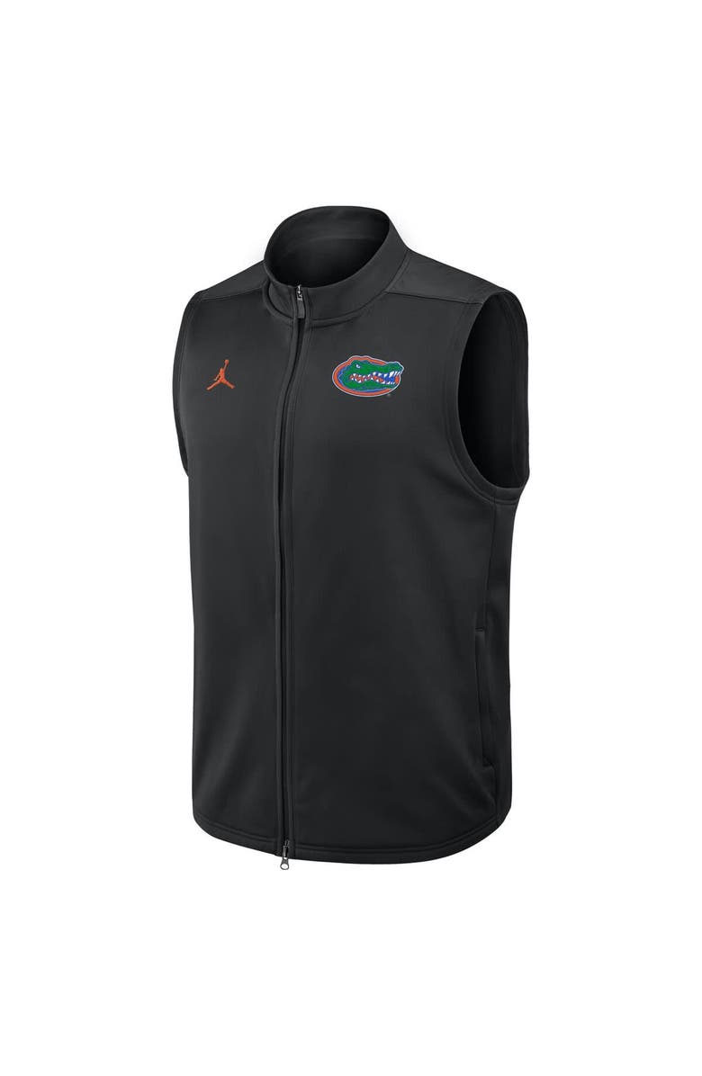 Jordan Brand Men's Jordan Brand Black Florida Gators Primetime Victory Performance Full-Zip Vest, Alternate, color, Black