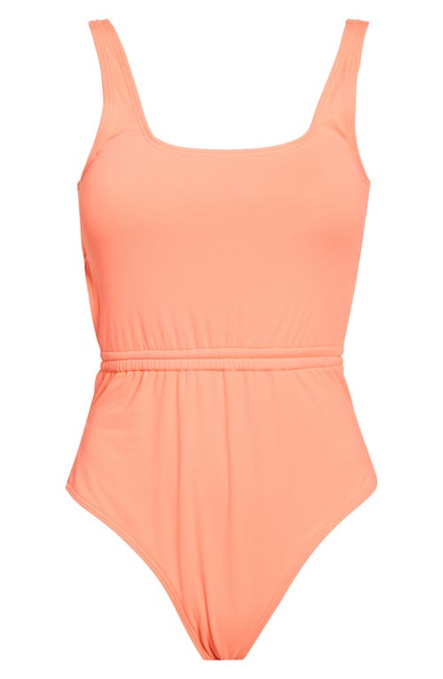Hutch Mendes One-piece Swimsuit In Orange