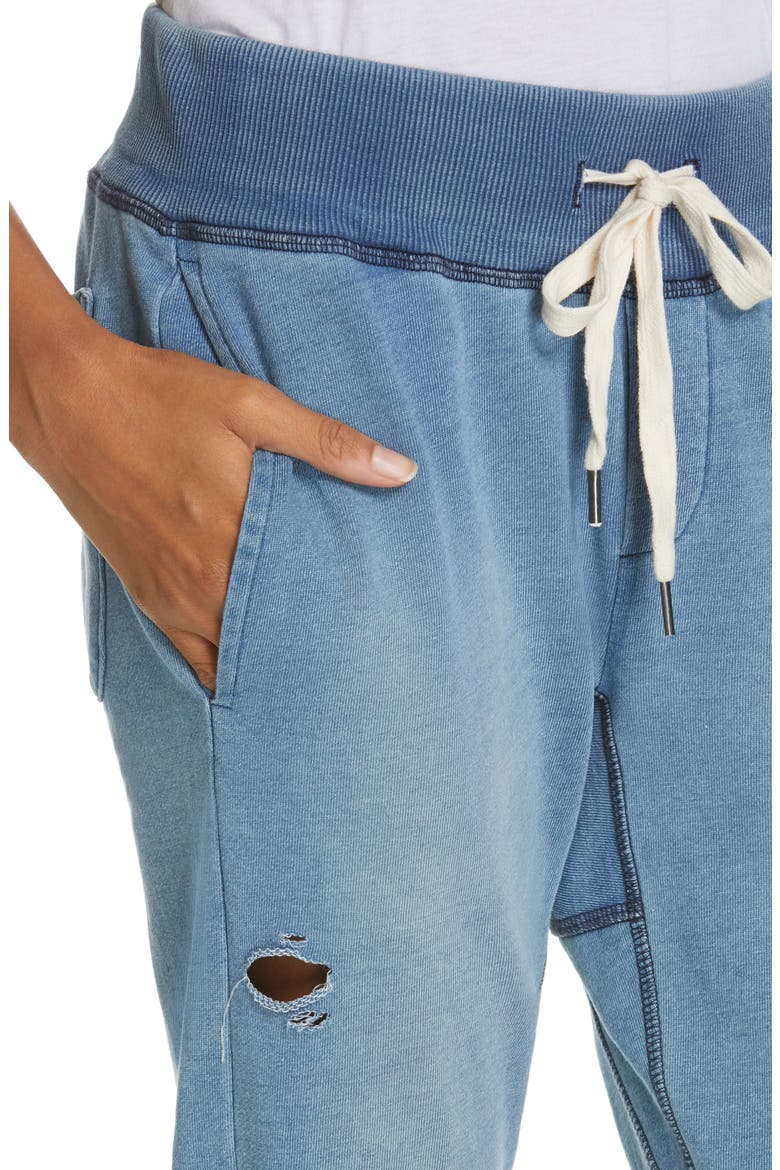 Sayde Sweatpants, Alternate, color, RAIN DESTROY