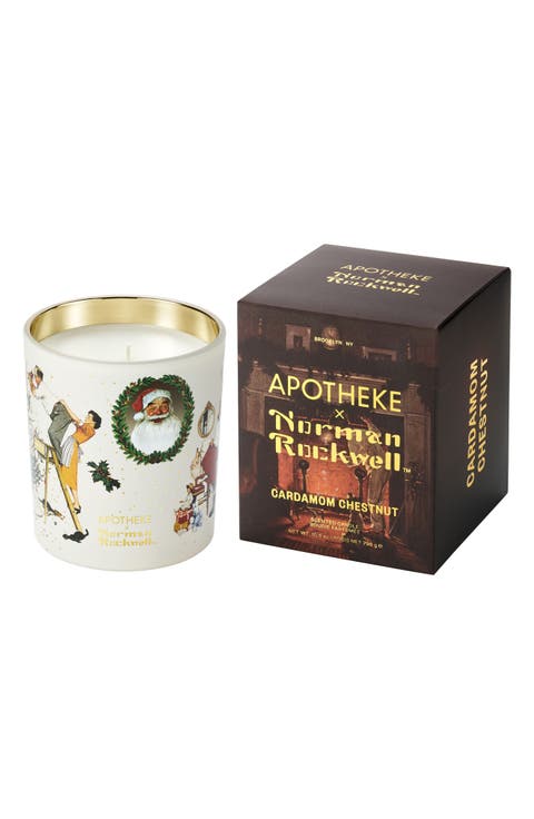 Norman Rockwell Cardamom Chestnut Candle (Limited Edition)