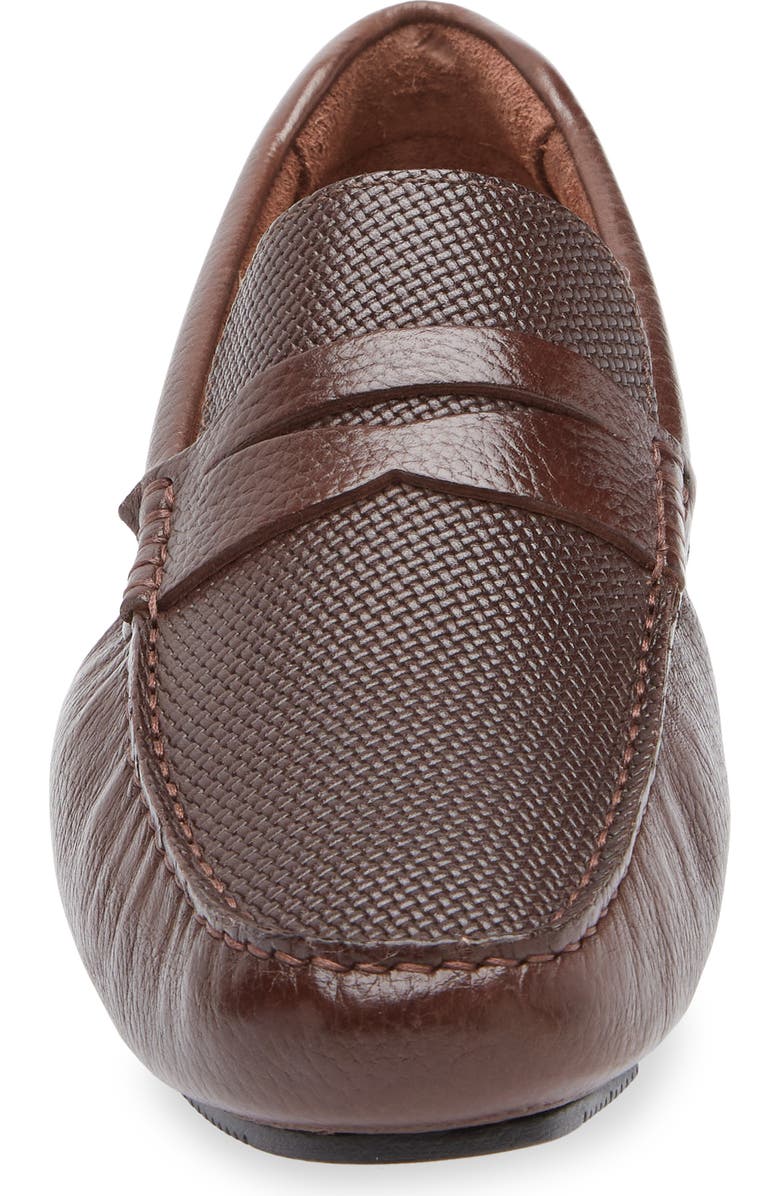 Nordstrom Cody Driving Loafer, Alternate, color, Brown Dark