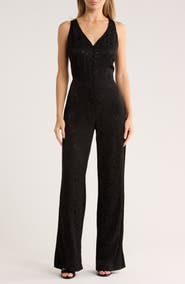 matty m. Jacquard Jumpsuit