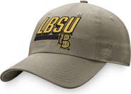 TOP OF THE WORLD Men's Top of the World Khaki Cal State Long Beach The Beach Slice Adjustable Hat