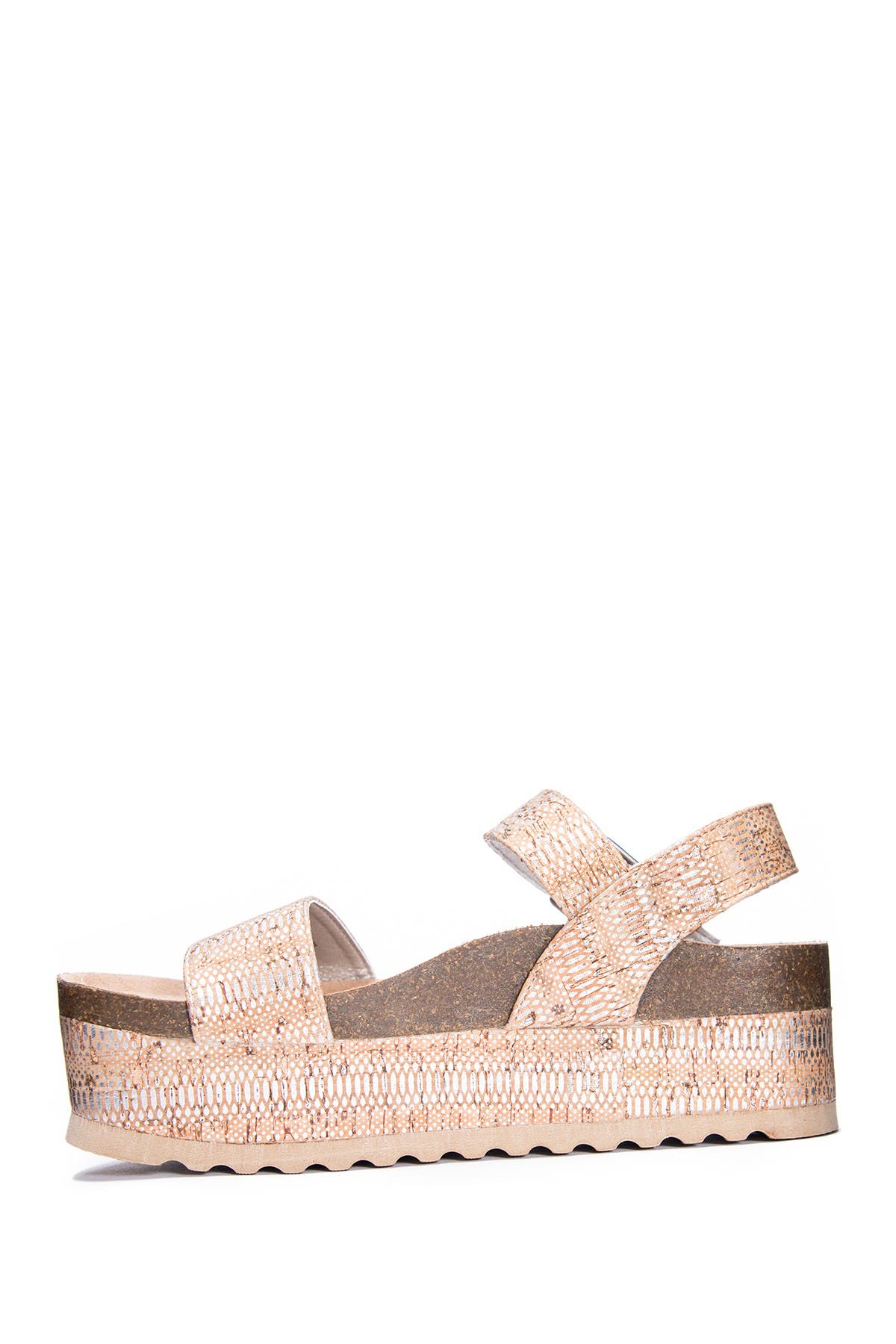 Dirty Laundry Palms Cork Platform Sandal, Alternate, color, 