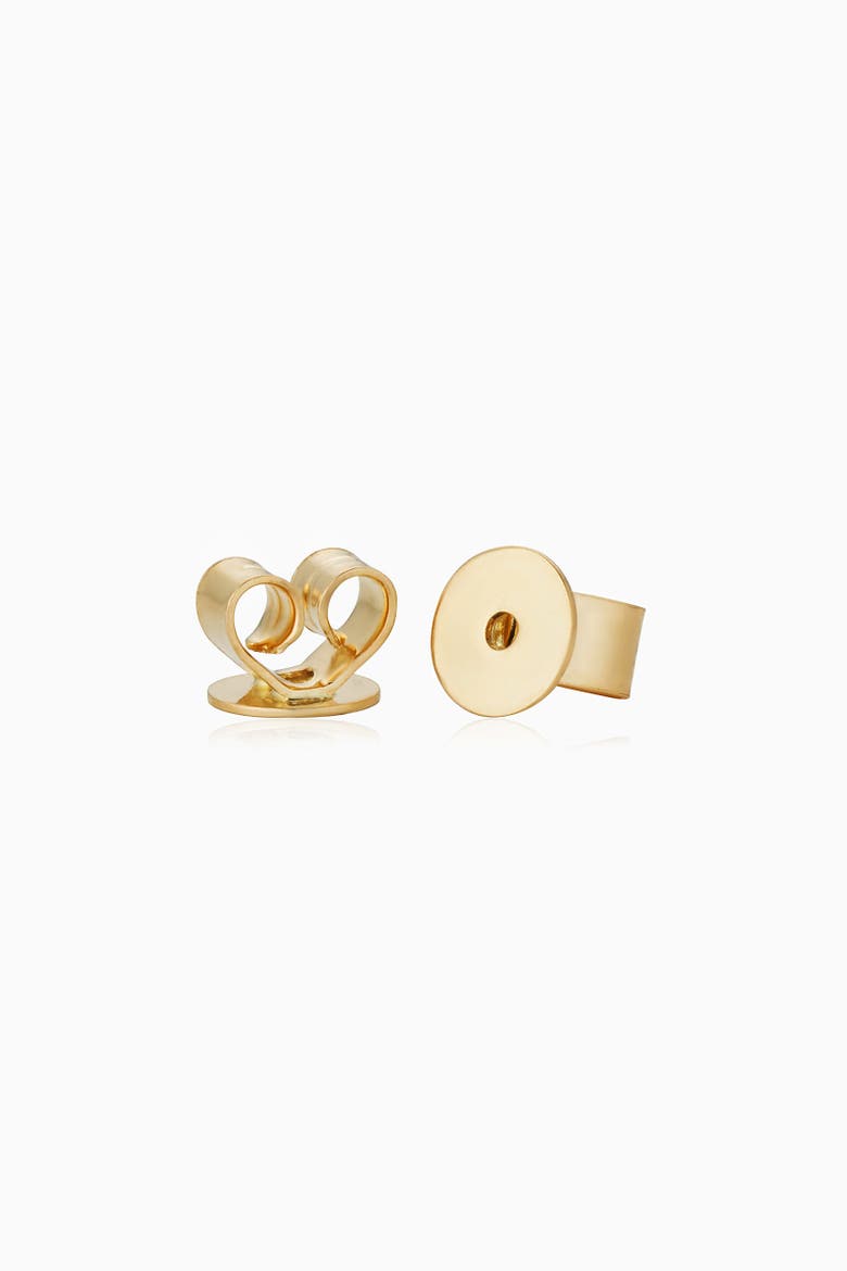 14K Gold Blossom Diamond Studs, Alternate, color, Yellow Gold - Diamonds