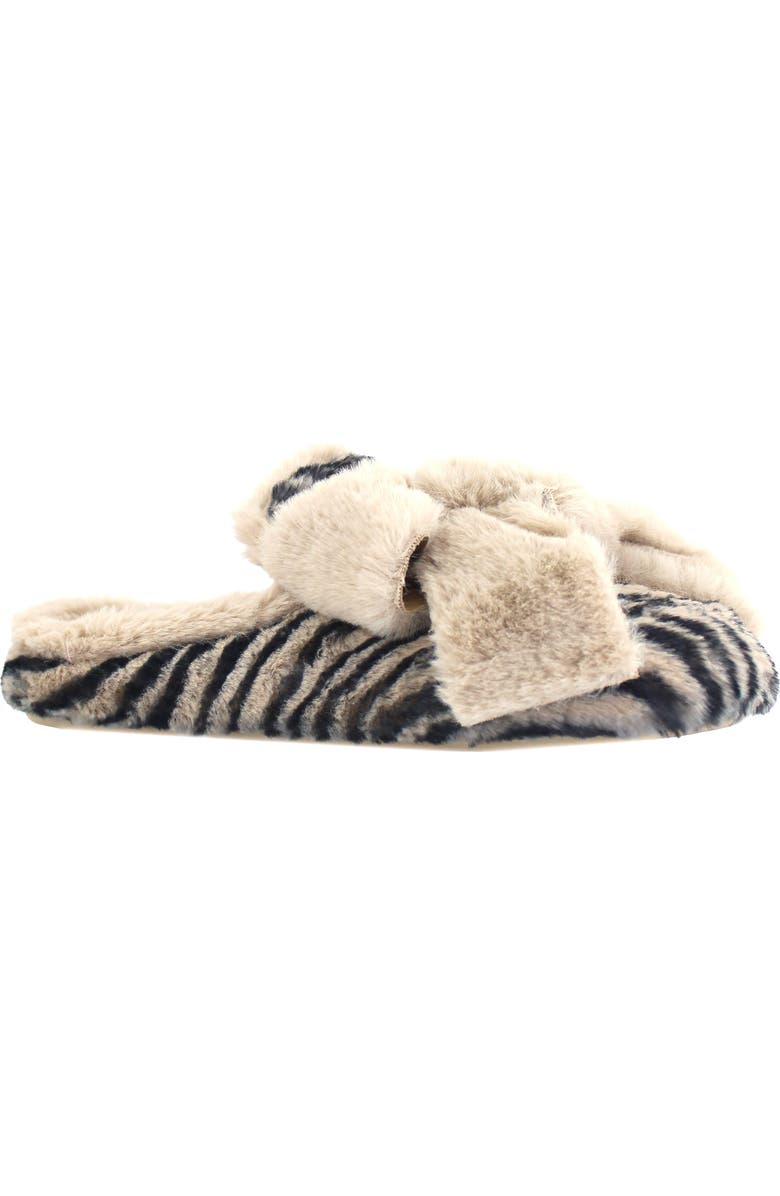 Unity in Diversity Jaden Faux Fur Slide Sandal, Main, color,