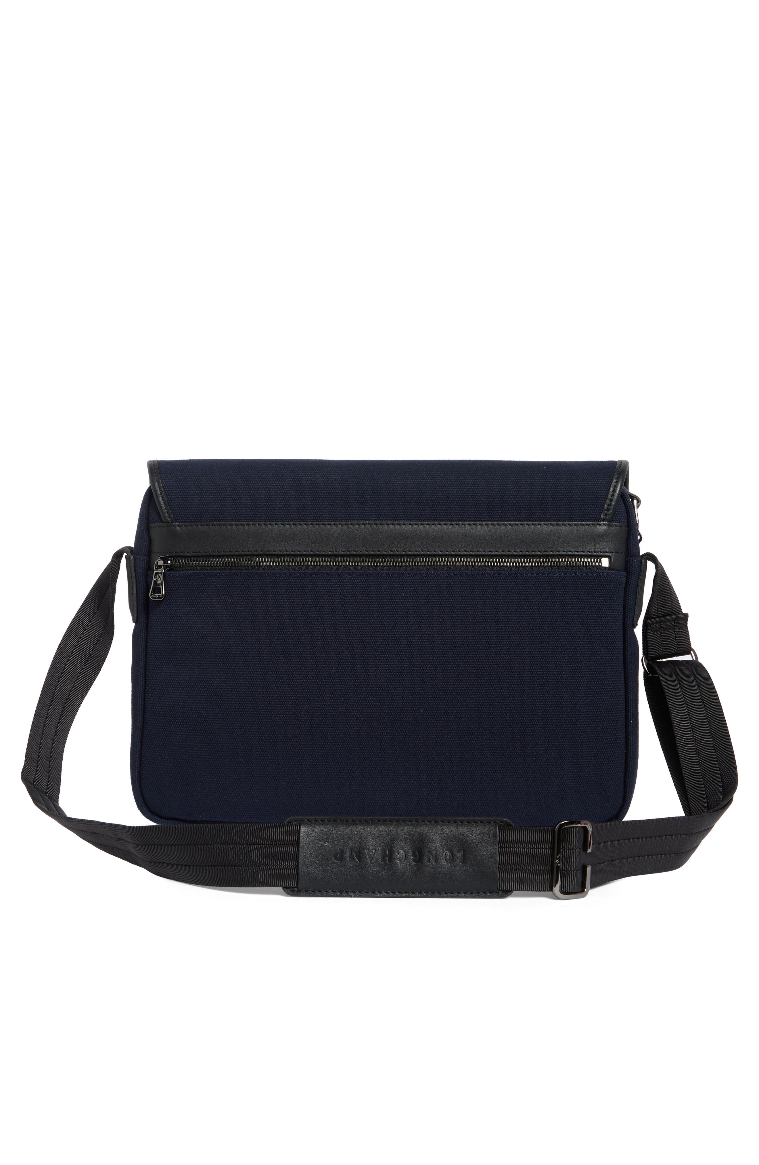 Longchamp LC3D Messenger Bag, Alternate, color, Navy/Black