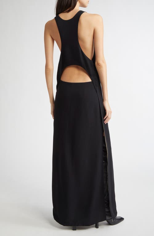 Totême Toteme Racerback Evening Dress In Black