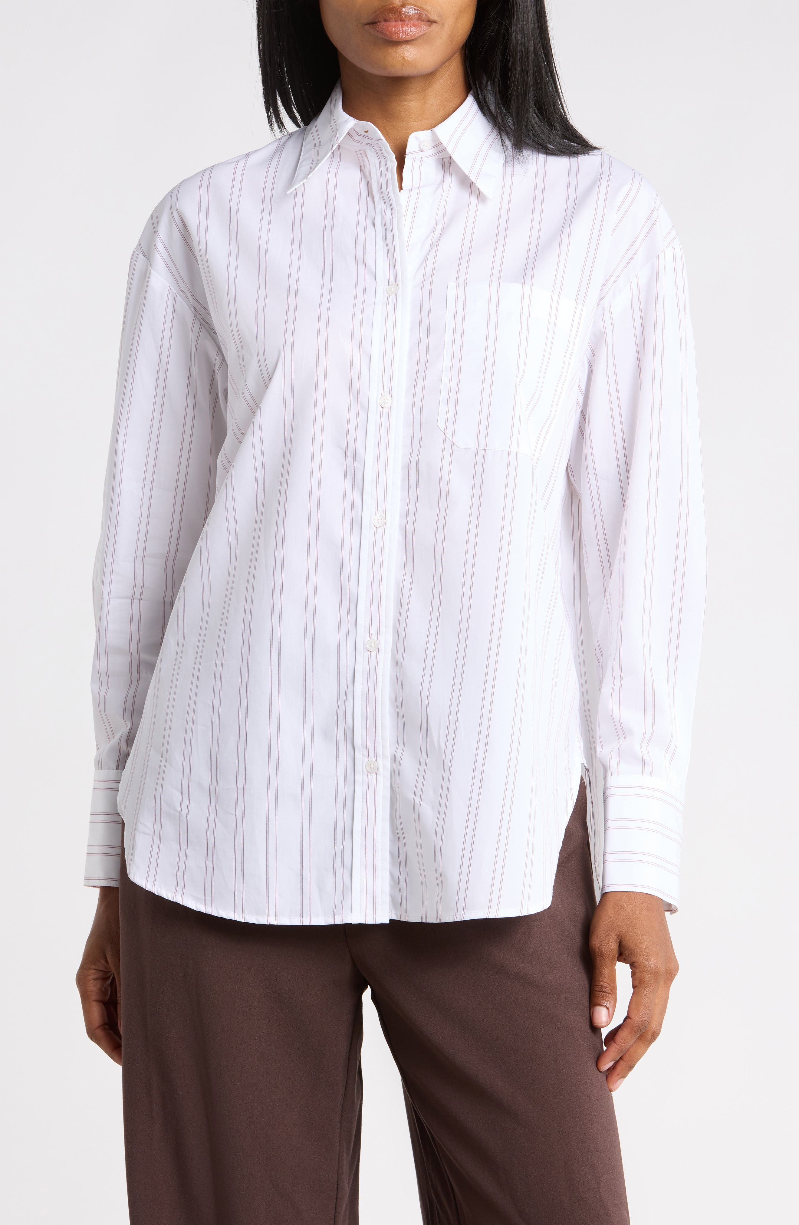 Big Joe Striped Cotton Shirt