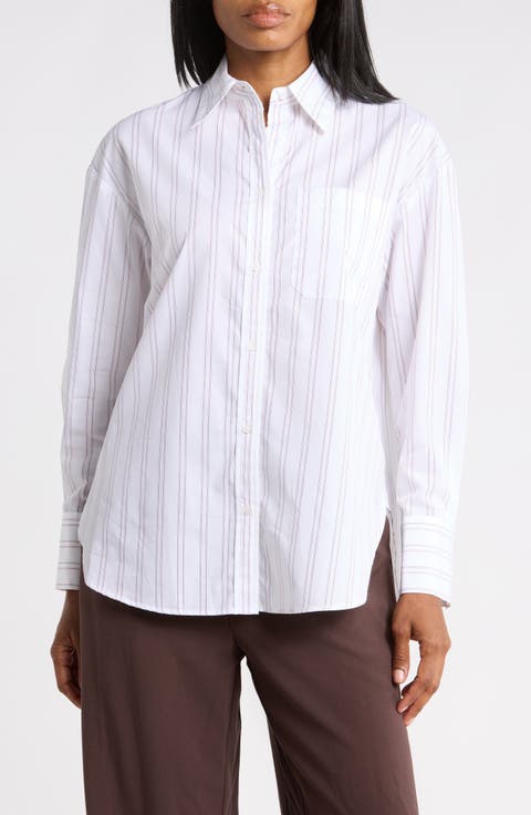 Big Joe Striped Cotton Shirt