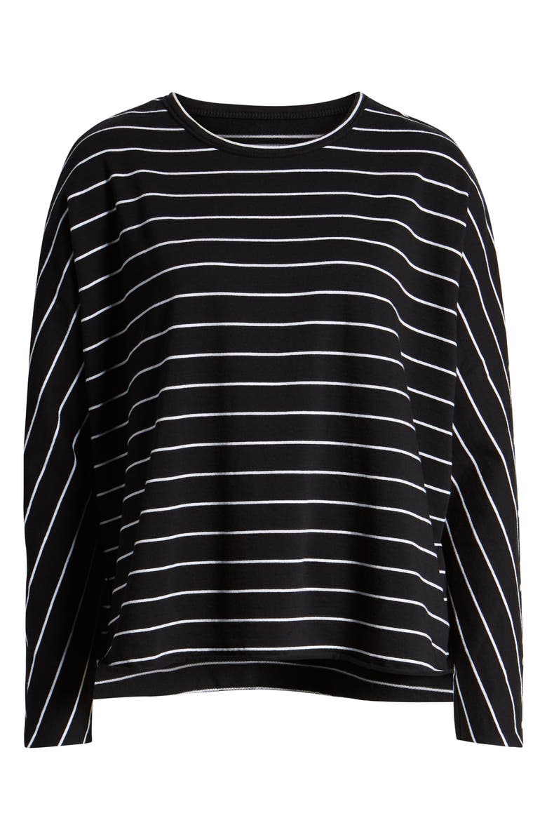 Frank & Eileen Tee Lab Oversize Stripe Sweatshirt, Alternate, color, 
