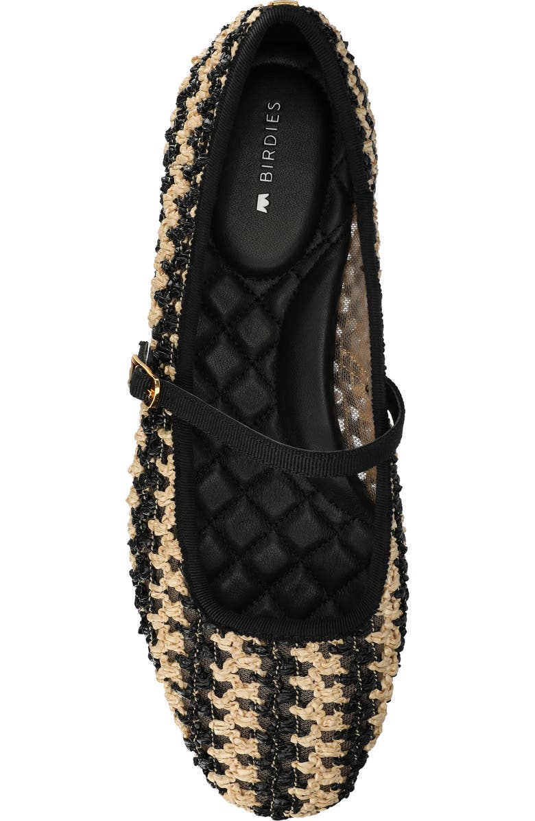 Birdies The Hummingbird Mary Jane, Alternate, color, Black/Natural Openweave