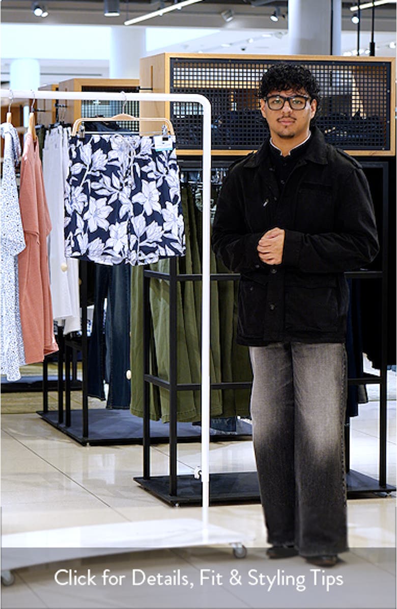 Floral Stretch Volley Swim Trunks, sales video thumbnail