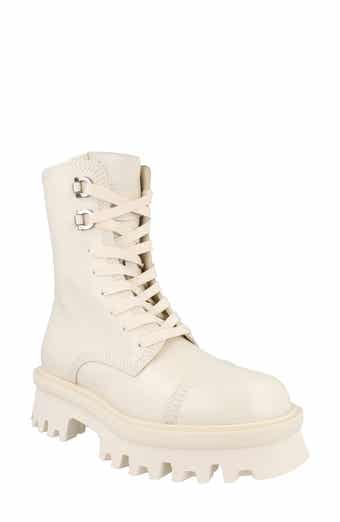 FERRAGAMO Kira Leather Lug Boot