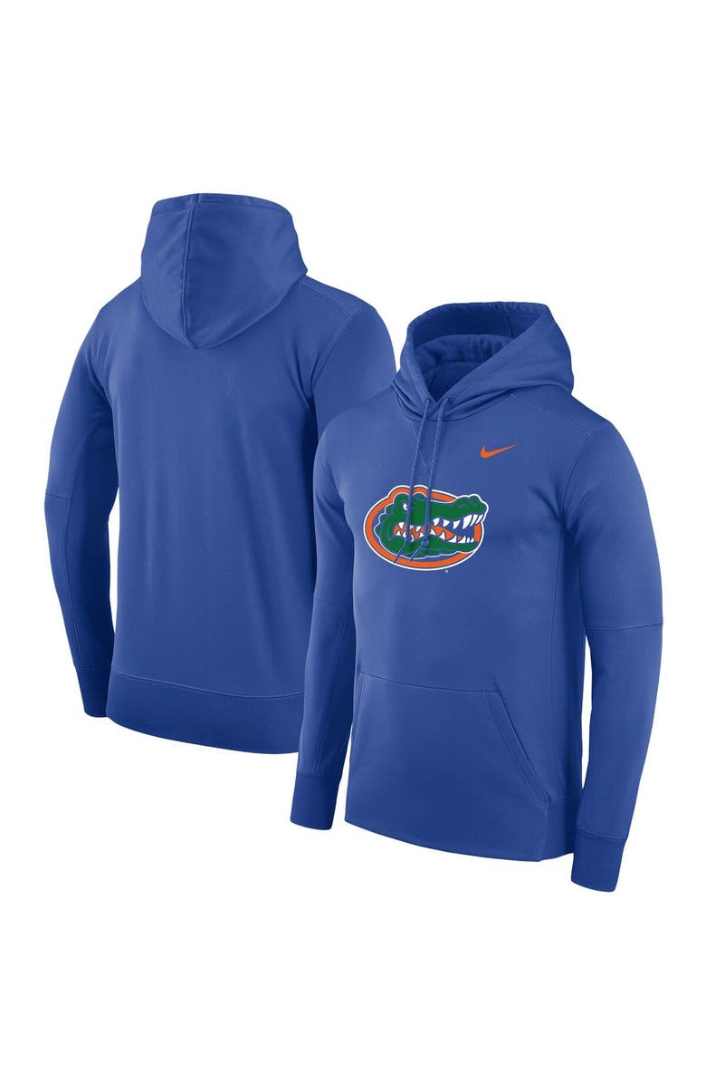 Nike Men's Nike Royal Florida Gators Performance Pullover Hoodie, Main, color, 