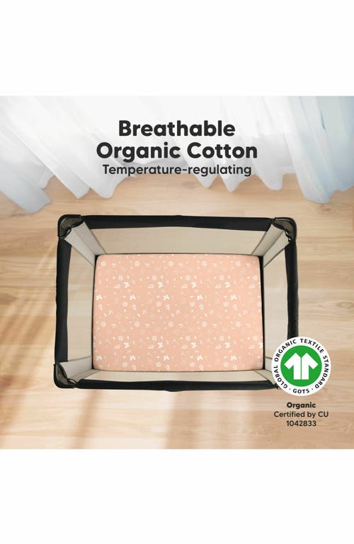 Keababies Soothe Fitted Mini Crib Sheet In Neutral