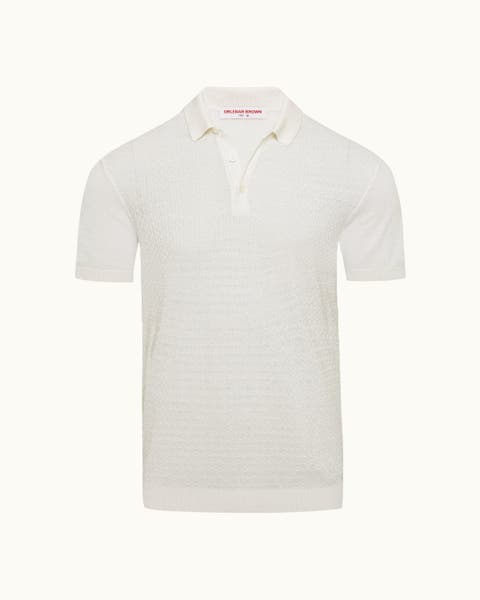 Burnham Silk Tailored-Fit Polo Shirt