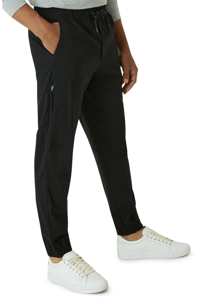 Essential Tech Joggers, Alternate, color, BLACK