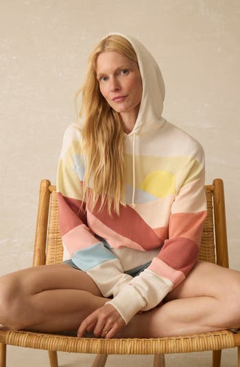 Faherty  Soleil Hoodie レディース パーカー スウェット Coastal Canyon Soleil Hoodie - Canyon Haze | Faherty Brand