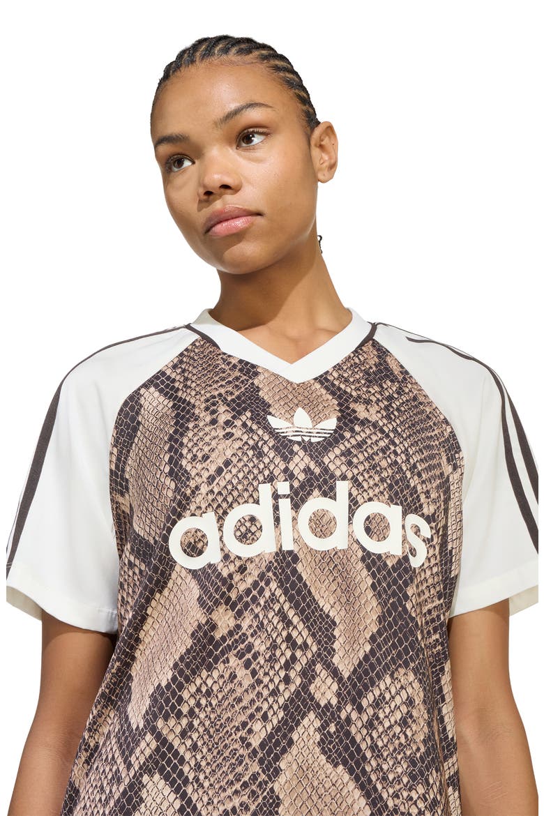 Faux-Snakeskin-Printed Jersey, Alternate, color, LINEN/ MAGIC BEIGE