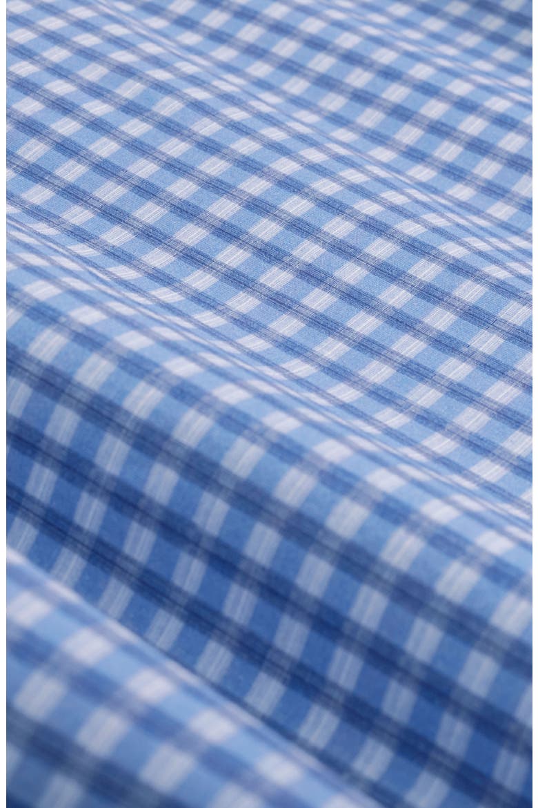 Devon OoohCotton® Tech Check Long Sleeve Shirt, Alternate, color, CLASSIC BLUE