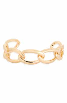 Chain Link Cuff Bracelet