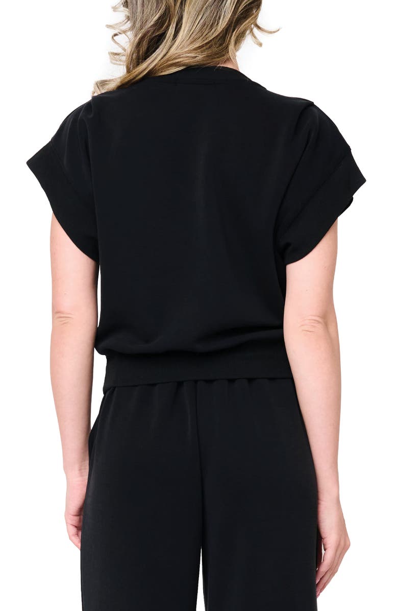 GIBSONLOOK Luxe Everywhere Top, Alternate, color, Black