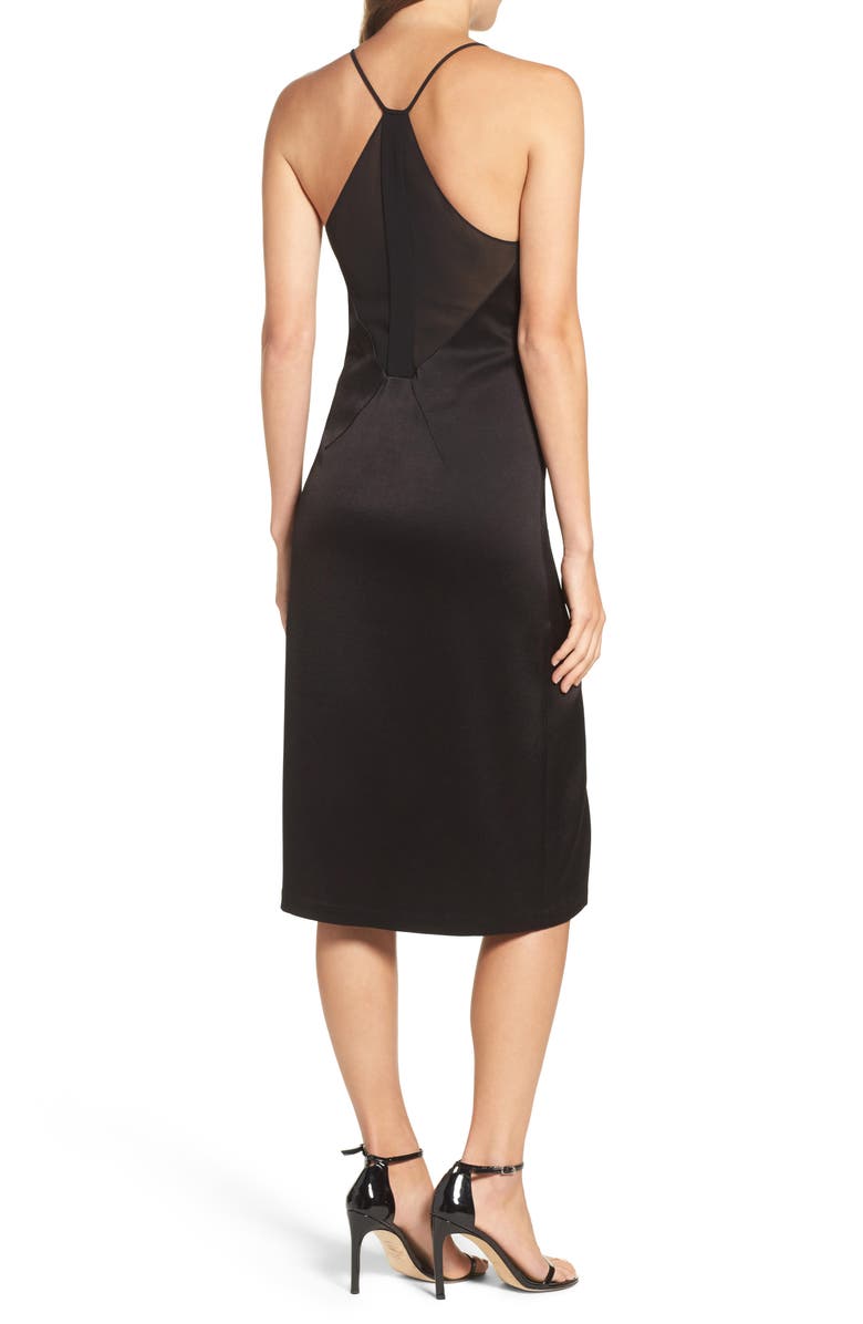 Halston Heritage Midi Dress, Alternate, color,