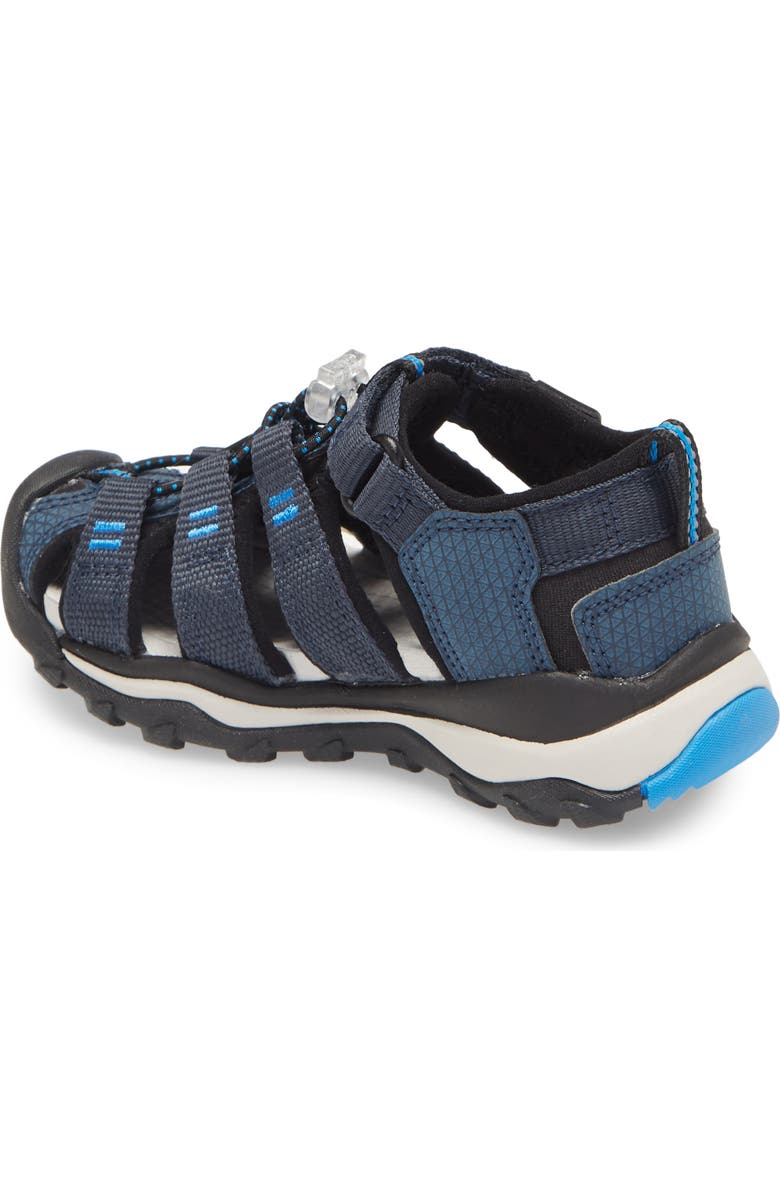 KEEN Kids' Newport Neo H2 Water Friendly Sandal, Alternate, color, Blue Nights/ Brilliant Blue