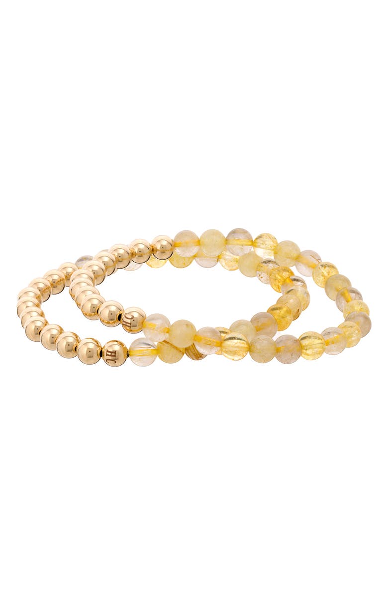 The Healer’s Collection N69 Money Max Set of 2 Healer
s Bracelets, Alternate, color, Yellow Gold