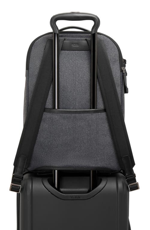 Tumi Warren Backpack In Dark Charcoal