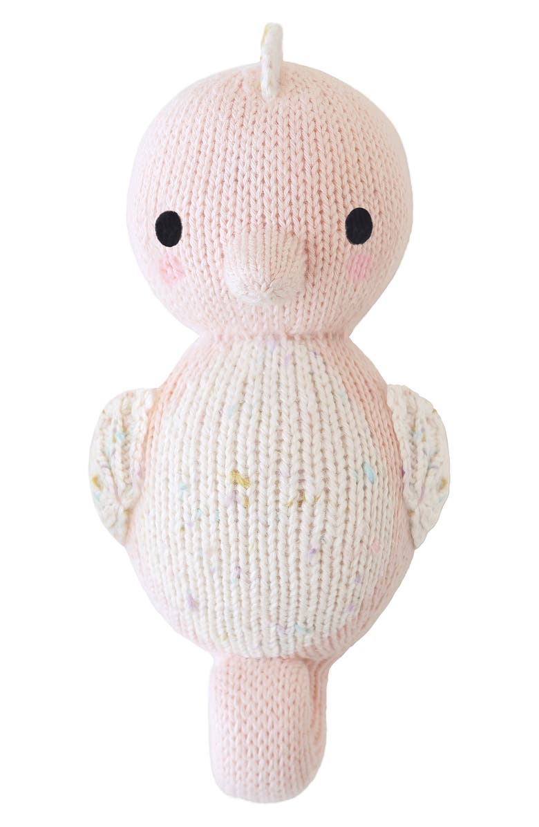 cuddle+kind Seahorse Stuffed Animal, Main, color, Pink