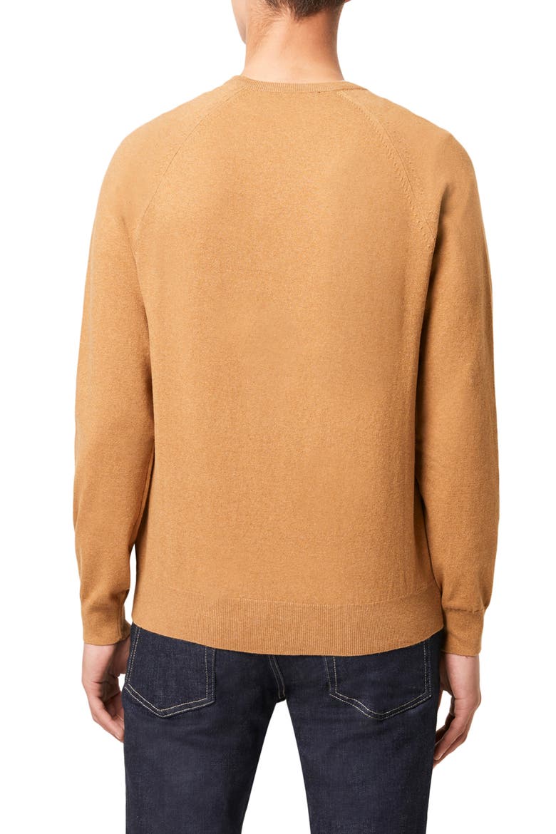 Regular Fit Crewneck Sweater, Alternate, color, CAMEL MELANGE