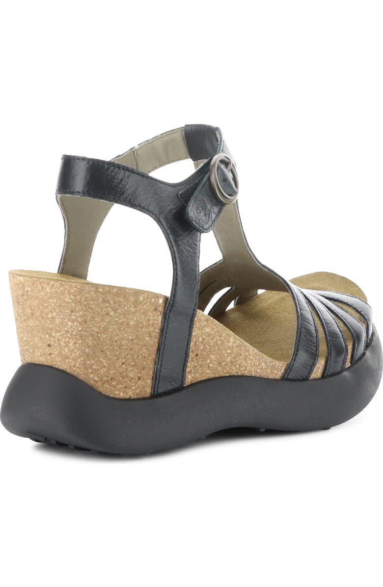 Fly London Gait Platform Wedge Sandal, Alternate, color,