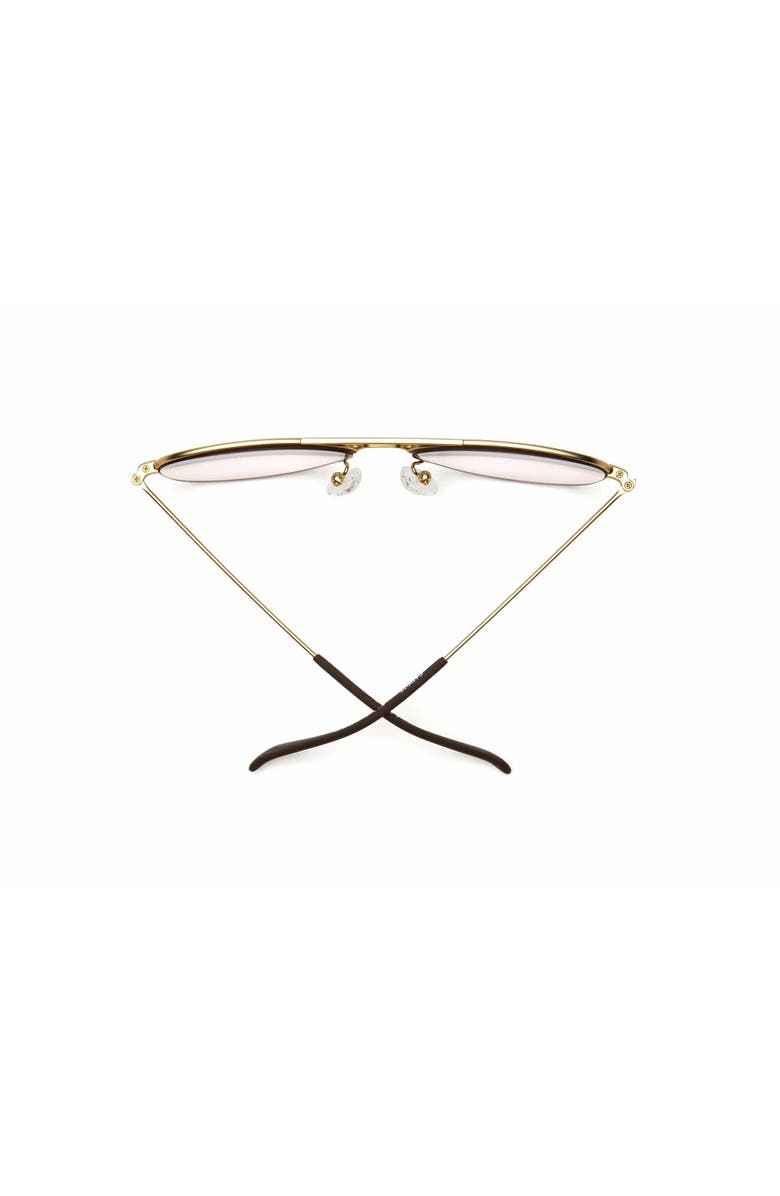 Caddis Mabuhay | Reading Glasses, Alternate, color, Matte Gold Charcoal