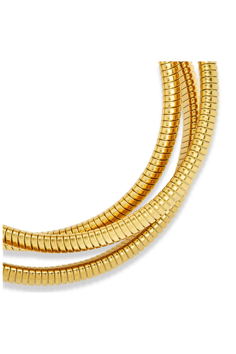 Briar Set of 3 Stackable Bracelets, Alternate, color, GOLD